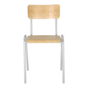 STIER Sedia sovrapponibile, faggio, 450 x 385 x 390 mm-4