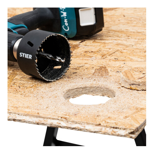 STIER Sega a tazza HSS-Co8 bimetallo 82 mm