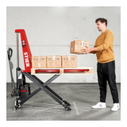 STIER Semi-Elektro-Scherenhubwagen EZX-15 Tragkraft 1500kg Gabellänge 1170mm-2