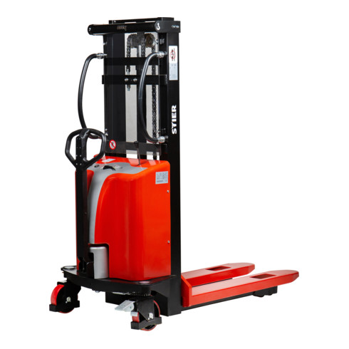 STIER Semi-Elektro-Stapler SEL-10 Tragkraft 1000kg Hubhöhe 2500mm