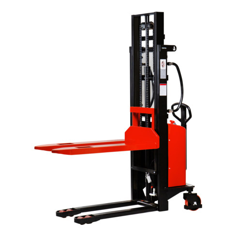 STIER Semi-Elektro-Stapler SEL-10 Tragkraft 1000kg Hubhöhe 2500mm