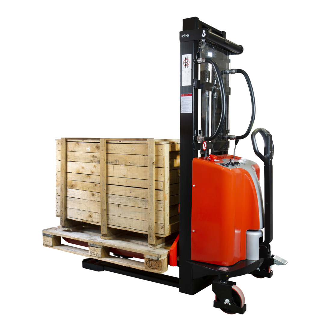 STIER Semi-Elektro-Stapler SEL-10 Tragkraft 1000kg Hubhöhe 3000mm