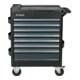 STIER Servante d'atelier Premium, plateau plastique, Soft-Close, 7 tiroirs, 500x700x990