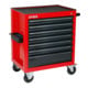STIER Servante d'atelier vide, 7 tiroirs, capacité de charge 300kg, HxLxP 884x696x490mm