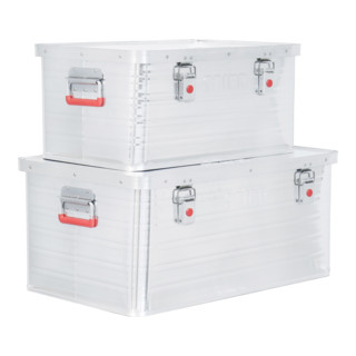 STIER set aluminium boxen 50 l + 85 l