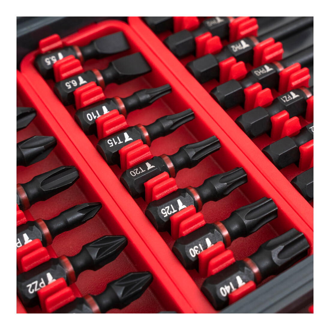 STIER Set di bit di torsione per avvitatore a batteria 42 pezzi