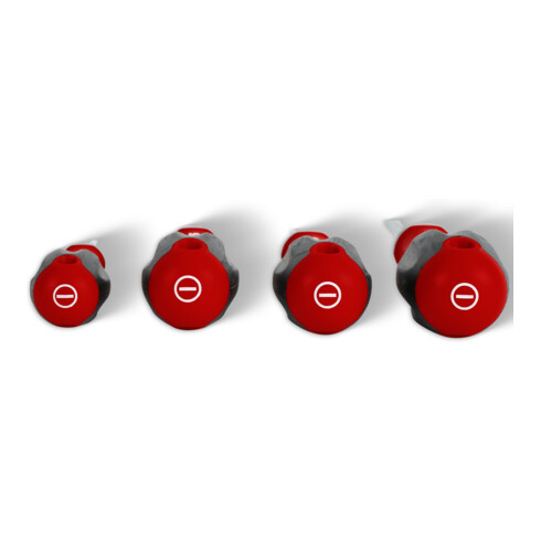 STIER Set di cacciaviti con 2 supporti, 15pz., impugnatura 3K ergonomica