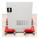 STIER Set di carrelli angolari in alluminio portata 100 kg 305x165x85 mm-2