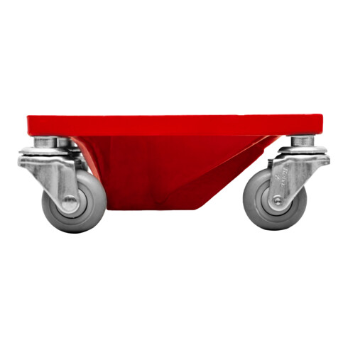 STIER Set di carrelli angolari in alluminio portata 100 kg 305x165x85 mm