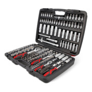 STIER Set di chiavi a bussola, 1/4, 3/8 e 1/2 pollice, 179 pezzi-4