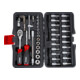 STIER Set di chiavi a bussola 1/4" 48 pezzi-3