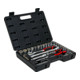 STIER Set di chiavi a bussola 1/4 pollice + 1/2 pollice, 54 pezzi-1