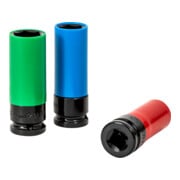 STIER Set di chiavi a bussola con grande rapporto di leva 1/2" apertura chiave 17/19/21 mm in scatola-5