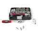 STIER Set di chiavi a bussola e di bit 1/4" 38 pezzi-2