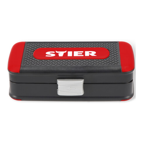 STIER Set di chiavi a bussola e di bit 1/4" 38 pezzi
