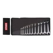 STIER Set di chiavi a forchetta doppia apertura chiave 6 - 32 mm 12 pezzi