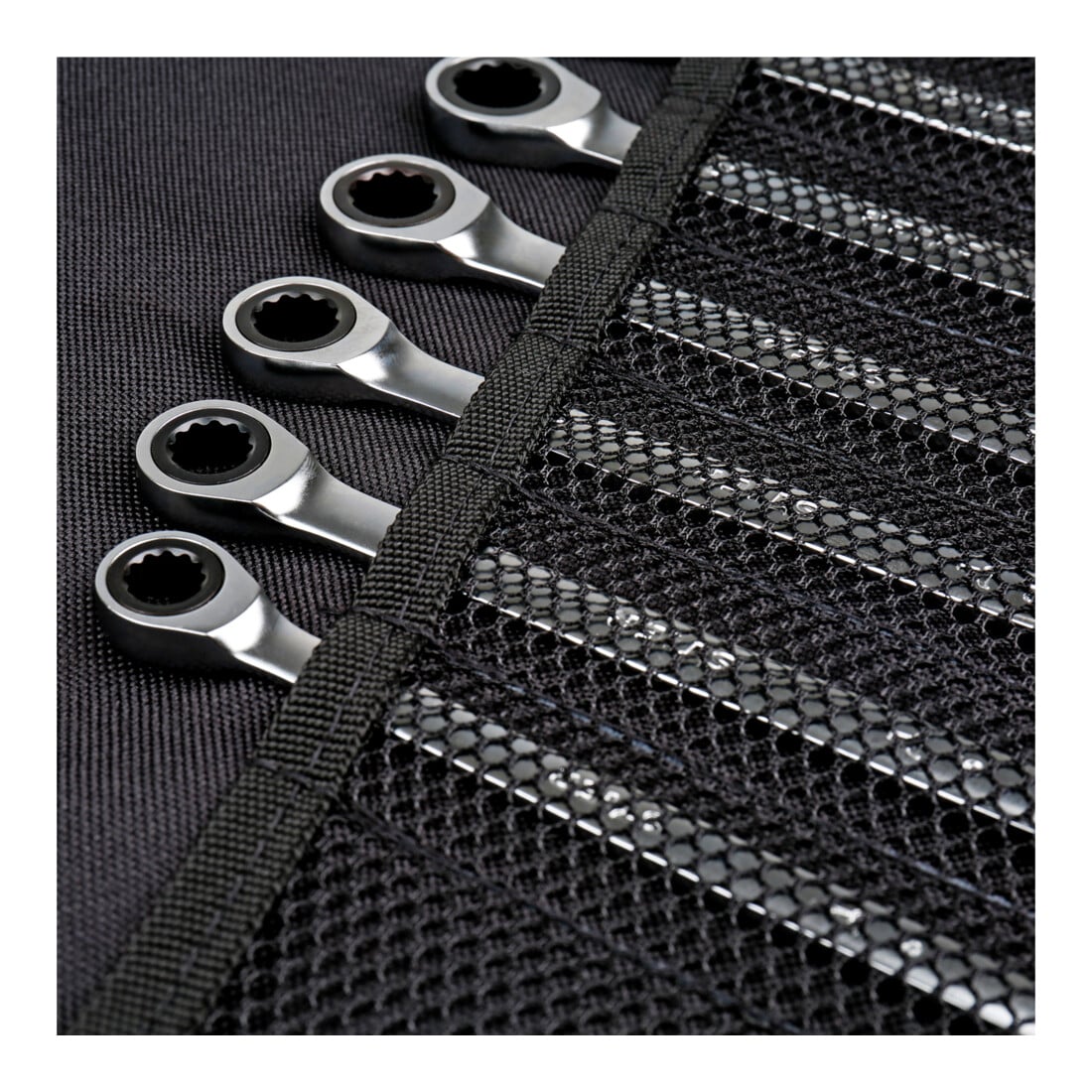 STIER Set di chiavi combinate a cricchetto, apertura chiave 8 - 19 mm, 12 pezzi