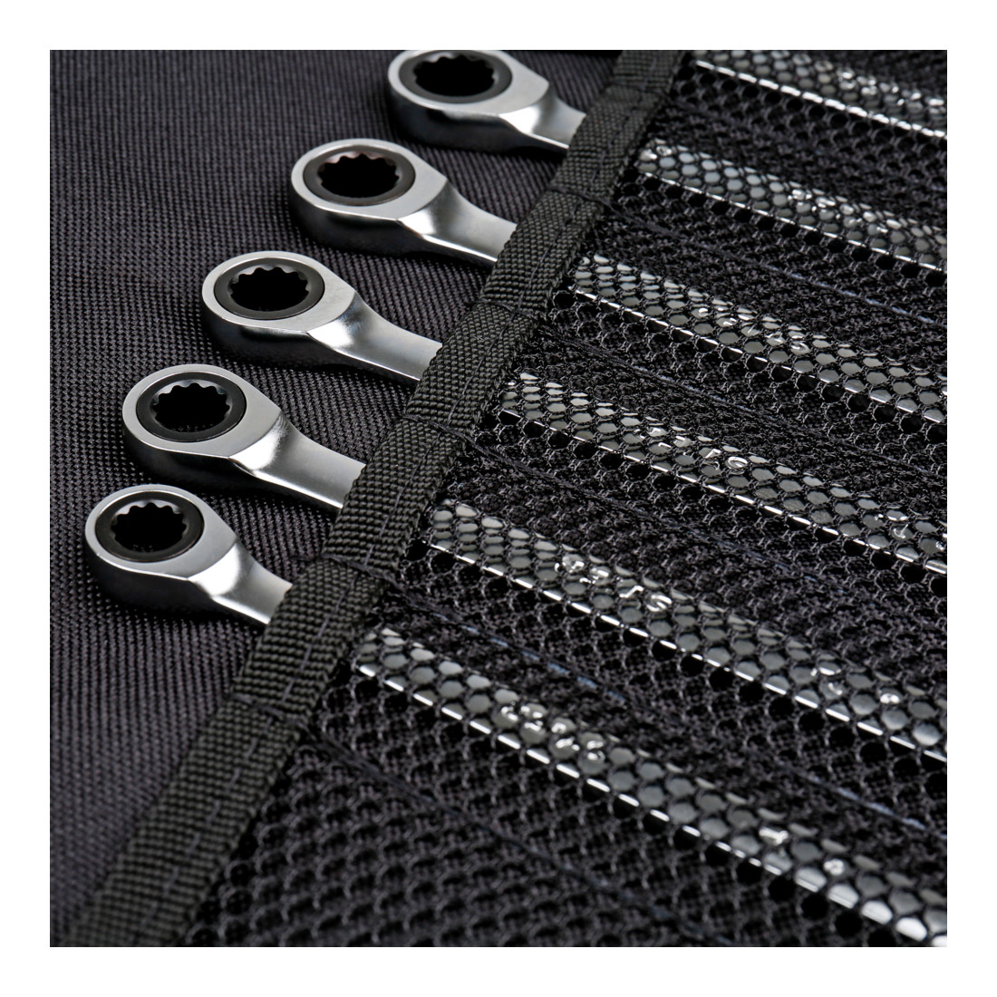 STIER Set di chiavi combinate a cricchetto, apertura chiave 8 - 19 mm, 12 pezzi