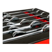 STIER Set di chiavi combinate a cricchetto, apertura chiave 8 - 19 mm, 12 pezzi-2