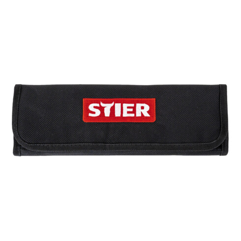 STIER Set di chiavi combinate a cricchetto reversibili apertura chiave 8 - 19 mm 5 pezzi
