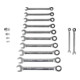 STIER Set di chiavi combinate tipo forte e speciale apertura chiave 8 - 19 mm 16 pezzi in valigetta di plastica-5