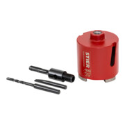 STIER Set di foretti per prese elettriche M16 SDS-plus 82 mm