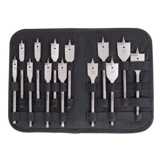 STIER Set di frese a scalpello piatto 10 - 32 mm 1/4"