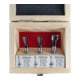 STIER Set di frese per scanalature a T 3 pezzi M5 M6 e M8 viti 8 mm per fresatura verticale-5