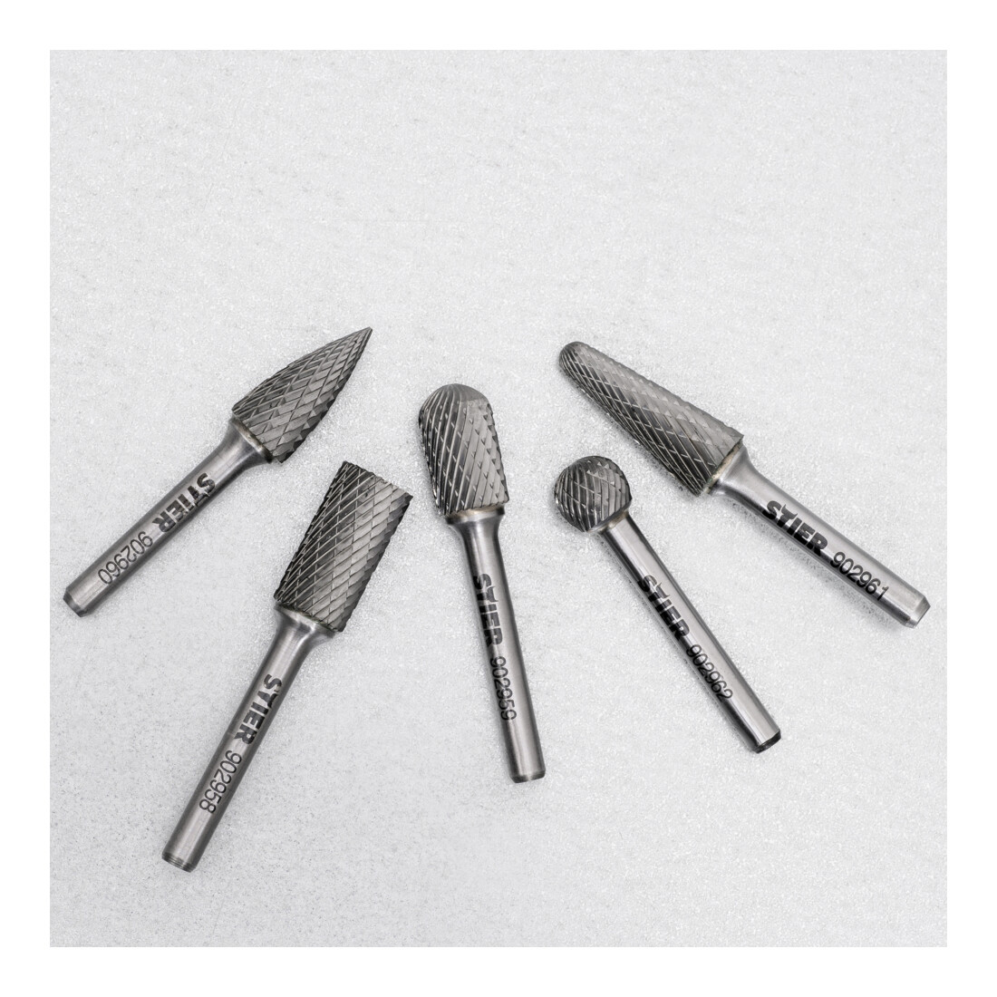 STIER Set di frese rotative, 5 pezzi