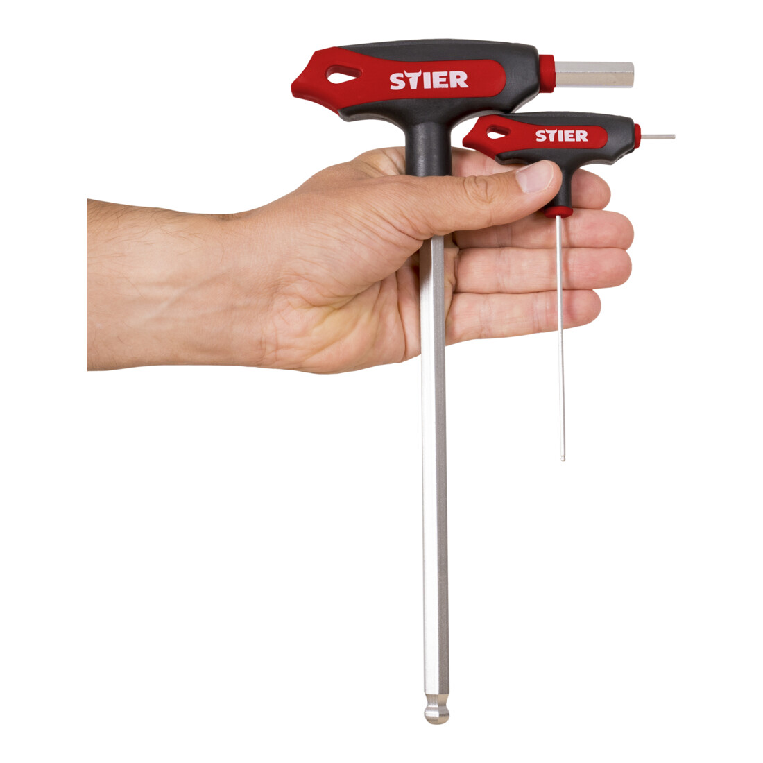 STIER Set di giraviti con impugnatura a T esagonali 2 - 10 mm 8 pezzi