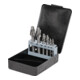 STIER Set di lamatori M3-M10 HSS DIN 373 con perni di guida-1
