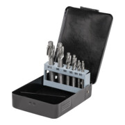 STIER Set di lamatori M3-M10 HSS DIN 373 con perni di guida