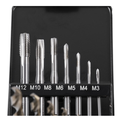 STIER Set di maschi a macchina e filettatori HSS-E Co8 M3-M12 forma B