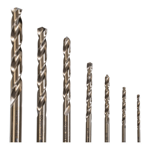 STIER Set di maschi a macchina e filettatori HSS-E Co8 M3-M12 forma B