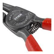 STIER Set di pinze per anelli di sicurezza 4 pezzi con pinze per anelli di sicurezza interni ed esterni-5