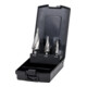 STIER Set di punte a gradino HSS-G 3 pz. in cassetta, 4-12, 4-20, 4-30 mm-1