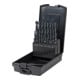 STIER Set di punte elicoidali DIN 338 HSS-R 1-10 mm 19 pezzi in cassetta-1