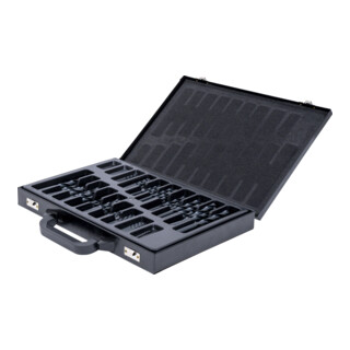 STIER Set di punte elicoidali DIN 338 HSS-R 1-10 mm incremento di 0,5 mm 170 pezzi