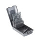 STIER Set di punte elicoidali HSS-G DIN 338 RN modello punta W, 19 pezzi (1-10 mm)-2
