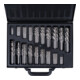 STIER Set di punte elicoidali Premium DIN 338 HSS-Co5 1-10 mm incremento di 0,5 mm 170 pezzi-2