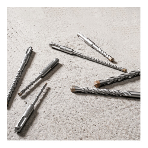 STIER Set di punte foranti Premium SDS-plus, 7 pezzi