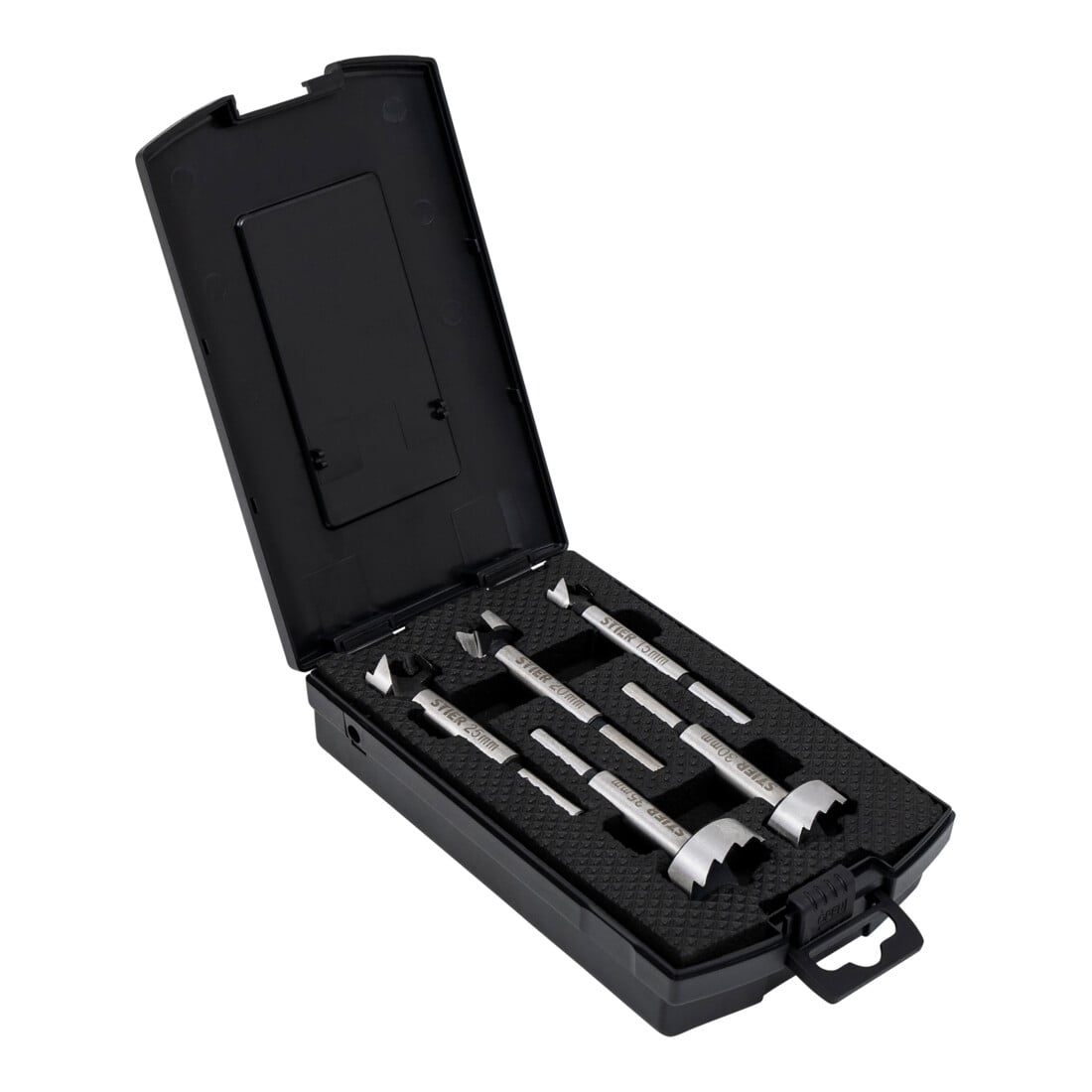 STIER Set di punte Forstner 5 pezzi (15, 20, 25, 30, 35 mm)