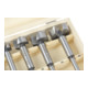 STIER Set di punte Forstner in cassetta di legno, 5 pezzi (15, 20, 25, 30, 35 mm)-5