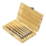 STIER Set di punte per legno 7 pz. 4-12 mm
