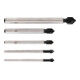 STIER Set di punte per piastrelle 5 pz. con codolo cilindrico 4 - 10 mm-1