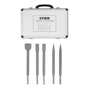 STIER Set di scalpelli SDS-Plus 5 pz. 250 mm