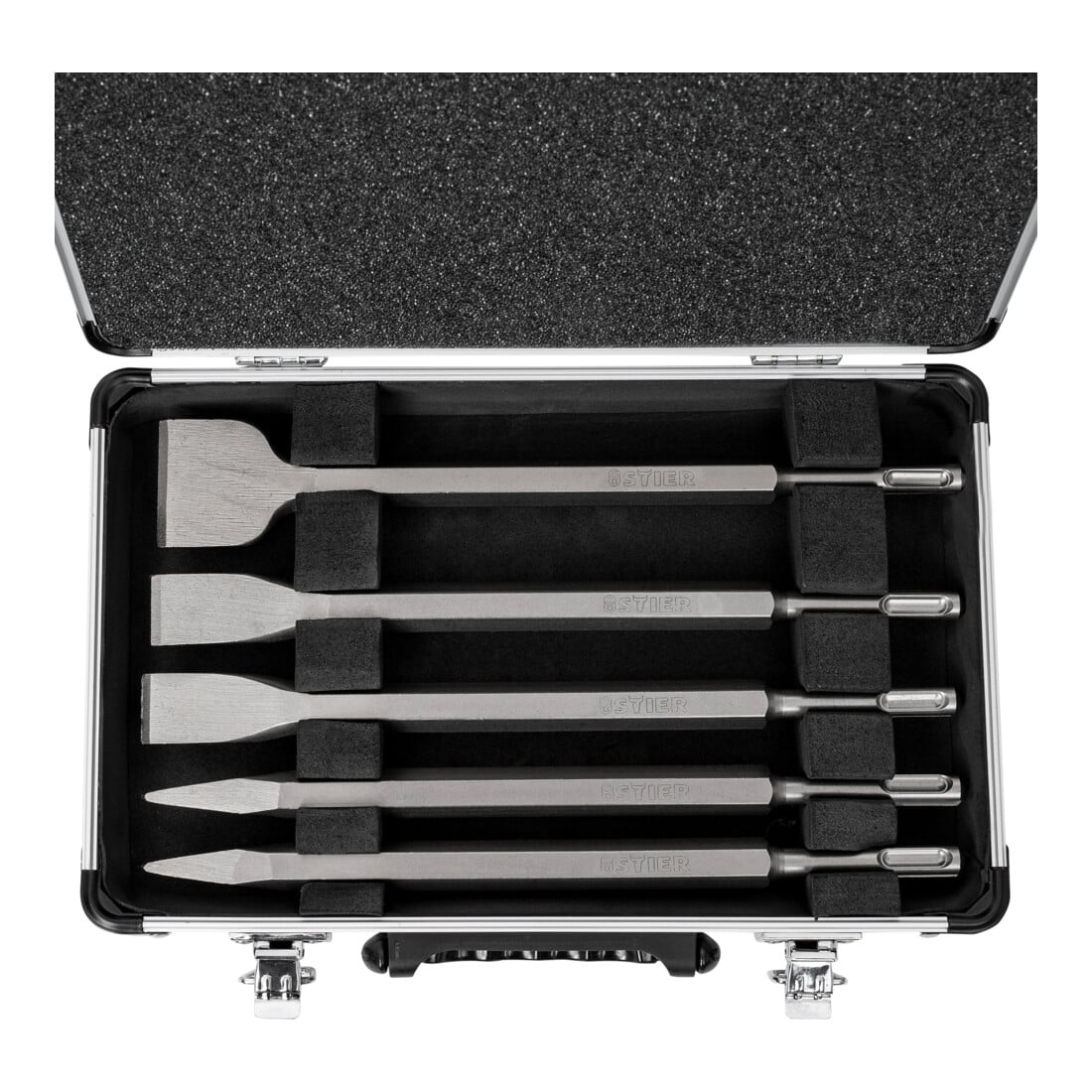 STIER Set di scalpelli SDS-Plus 5 pz. 250 mm