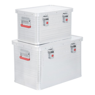 STIER Set di scatole in alluminio 30 l + 65 l