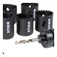 STIER Set di seghe a tazza HSS-Co8 bimetallo 17 pezzi (20, 22, 25, 32, 35, 40, 44, 51, 60, 68, 76 mm)-2