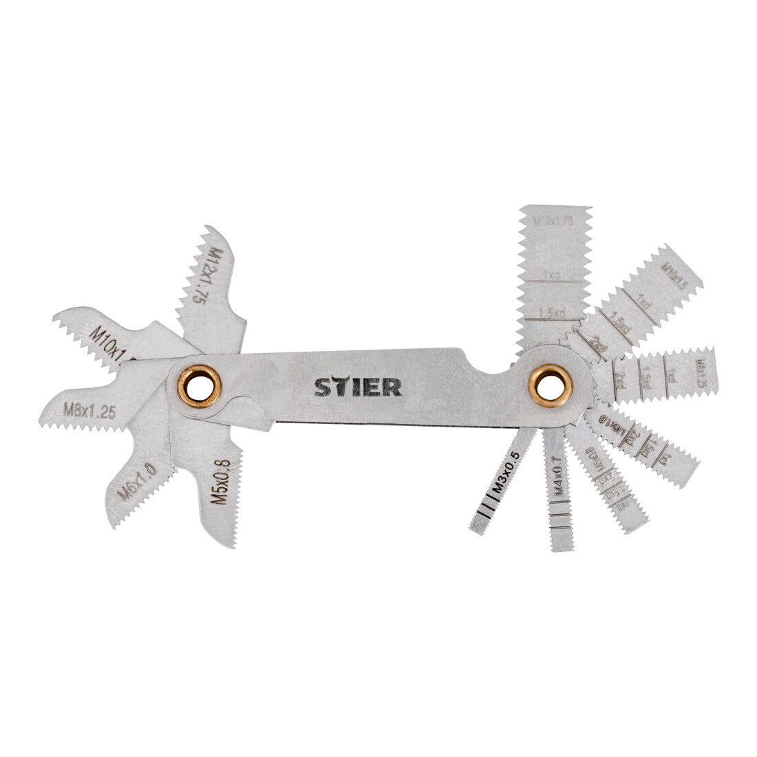 STIER Set di strumenti per maschiatura / set di filettatori 32 pezzi M3-M12 HSS-G